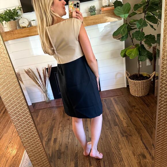 Kate Spade Maya Wool Colorblock Shift Dress - Picture 5 of 9